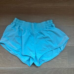Lululemon Hotty Hot 2.5” Women's Blue Athletic Shorts